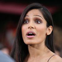 Freida Pinto seen at The Grove  for news programme 'Extra' | Picture 121309